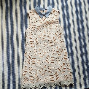 English Factory collared shift dress
